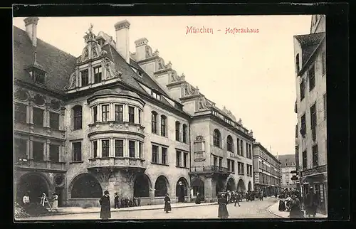 AK München, Münchner Hofbräuhaus