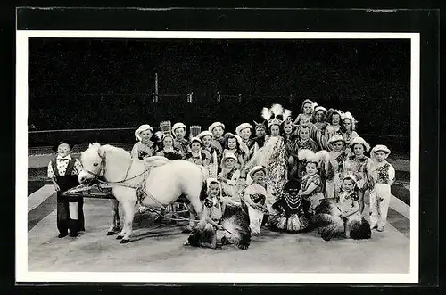 AK München-Solln, C. H. Schäfers Circus-Stadt Liliput