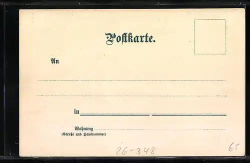 Künstler-AK Carl Münch: Hundseck / Schwarzwald, Blick zum Kurhaus