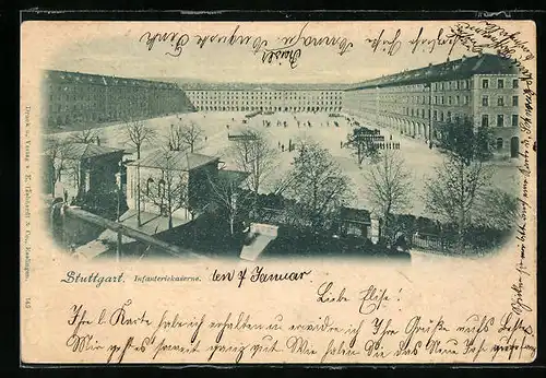 AK Stuttgart, Infanteriekaserne