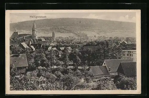 AK Heiligenstadt, Gesamtansicht aus der Vogelschau