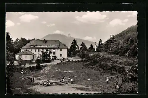 AK Minden, Blick auf die Jugendherberge Hausberge