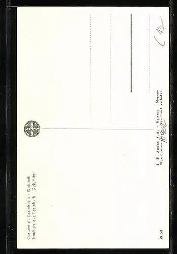 AK Kastelruth, Musiker in Tracht