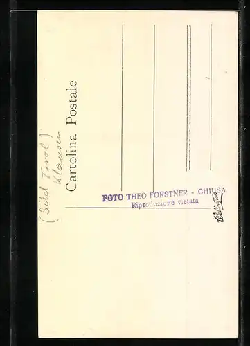 AK Klausen, Blick in eine enge Gasse