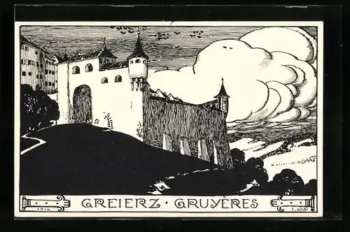 AK Greierz, am Schloss