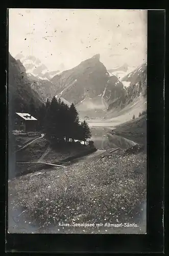 AK Schwende, Seealpsee mit Altmann-Säntis