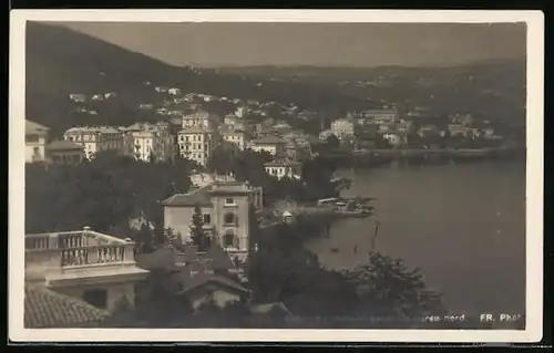 AK Abbazia, Veduta generale verso nord