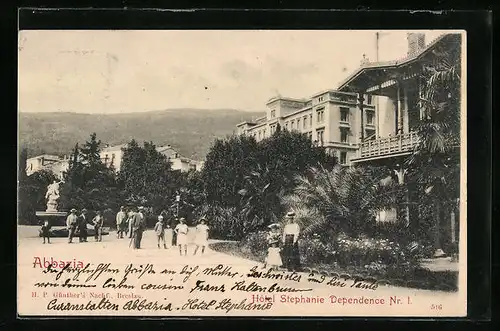 AK Abbazia, Hôtel Stephanie Dependance Nr. 1