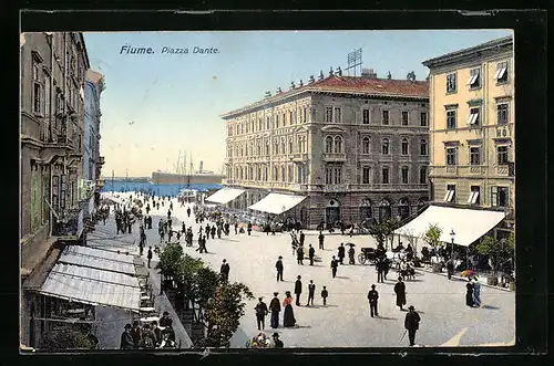 AK Fiume, Piazza Dante