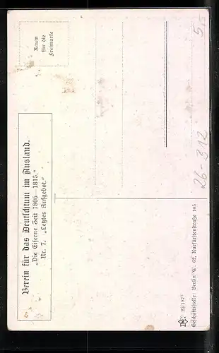 Künstler-AK Ernst Kutzer: Letztes Aufgebot - Bewaffnete Landbevölkerung beim Abschied