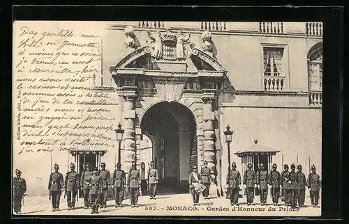 AK Monaco, Garde d`Honneur du Prince