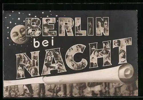 AK Berlin, Ansichten des Berliner Nachtlebens