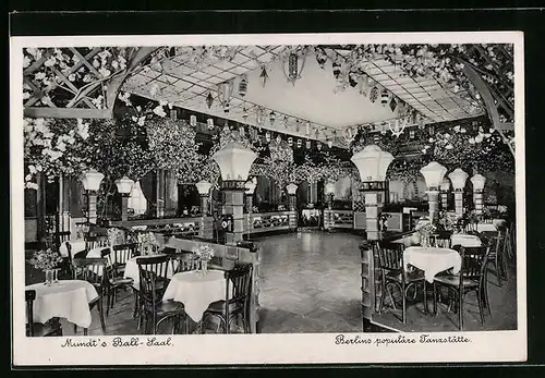 AK Berlin, Gasthaus Mundts Ballsaal, Köpenickerstrasse 100