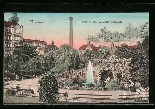 AK Rixdorf, Grotte am Wildenbruchplatz