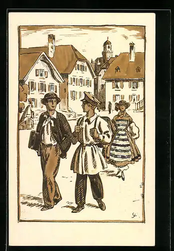 AK La Chaux De-Fonds, Jubile de L`Ecole Industrielle et du Gymnase
