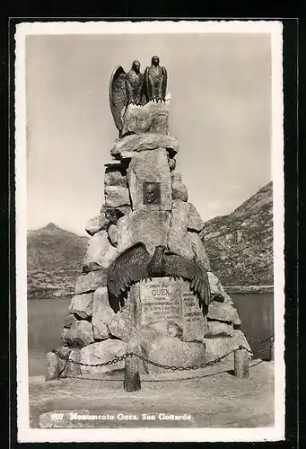 AK San Gottardo, Monumento Guex