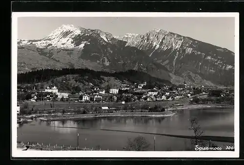 AK Spiez, Spiezmoos mit Bergen