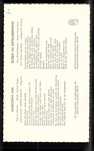 AK Musiker Peter Manuel in schwarzweiss fotografiert