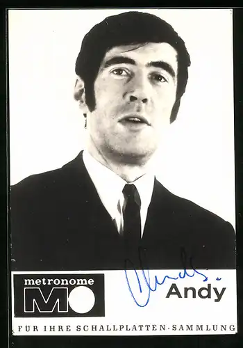 AK Musiker Andy P. Kalman im schwarzen Anzug