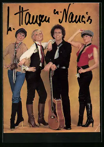 AK Musiker Michael Hansen mit seinen Begleitungen Die Nancies