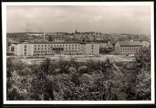 Fotografie Brück & Sohn Meissen, Ansicht Meissen i. Sa., Blick nach der Ingenieurschule, für Kraft und Arbeitsmaschinen