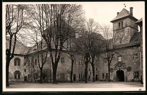 Fotografie Brück & Sohn Meissen, Ansicht Augustusburg i. Sa., Schloss Augustusburg, N.S. Führerschule, Turm III.