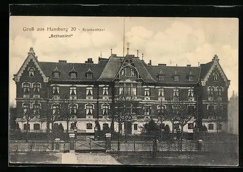 AK Hamburg-Eppendorf, Krankenhaus Bethanien
