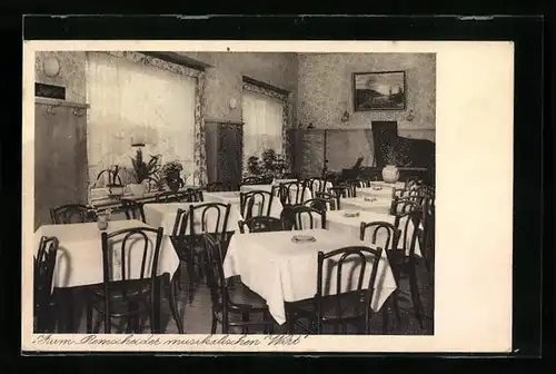 AK Remscheid, Gasthaus Zum Remscheider musikalischen Wirt, Intzestrasse, Innenansicht