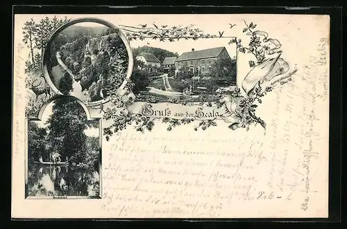 AK Scala, Gemauerte Mühle Talaufstieg, Gondelfahrt, Rittersprung