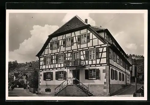 AK Lautenbach, Gasthaus und Pension zum Schwanen