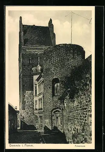 AK Demmin i. Pomm., Pulverturm