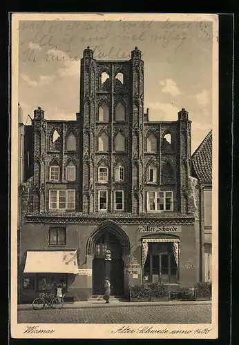 AK Wismar, Alter Schwede anno 1400