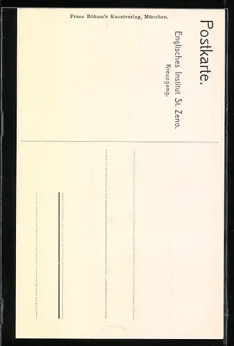 AK St. Zeno, Englisches Institut, Kreuzgang