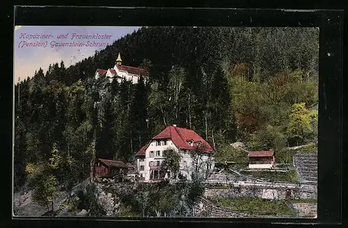 AK Gauenstein-Schruns, Kapuziner- und Frauenkloster mit Pension