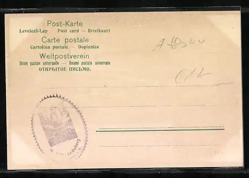 AK Gebhardsberg a. Bodensee, Ortsansicht aus der Vogelschau