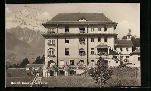 AK Gaisbühel, Heilstätte mit Bergpanorama