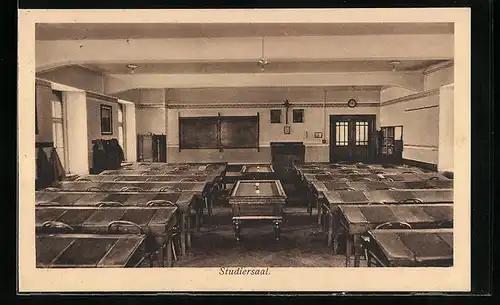 AK Feldkirch, Lehrerseminar und Schule mit Pensionat, Studiersaal