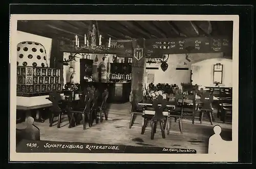 AK Feldkirch, Schloss Schattenburg, Ritterstube