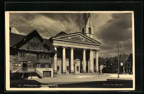 AK Dornbirn, Partie am Marktplatz