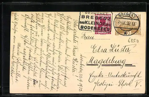 AK Dornbirn, Partie am Marktplatz