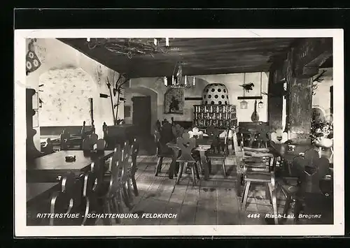 AK Feldkirch, Schloss Schattenburg, Die Ritterstube