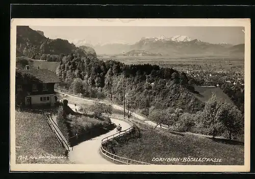 AK Dornbirn, Blick auf die Bödelestrasse