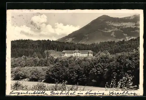 AK Gaisbühel, Blick auf die Lungenheilstätte Gaisbühel