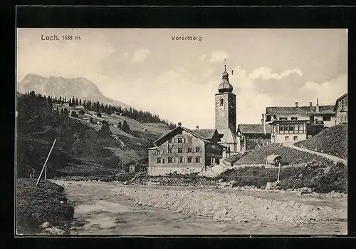 AK Lech, Blick auf die Siedlung