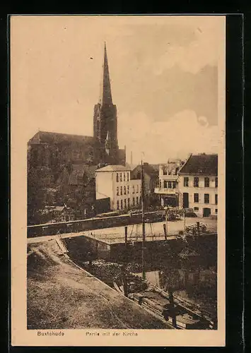 AK Buxtehude, Partie mit der Kirche