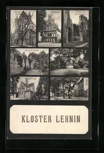AK Kloster Lehnin, Die alte Klause, Klosterkirche, Königshaus