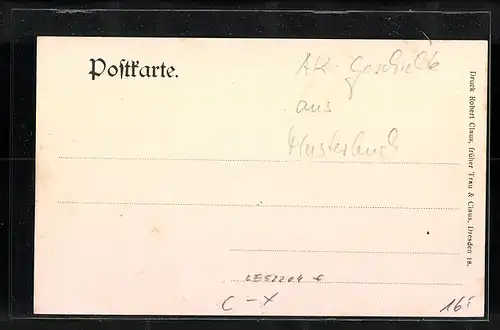 AK Rüegsau, Ortsansicht mit Kirche