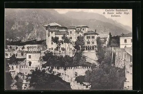 AK Belluno, Castello Bortoluzzi di Ponte nelle Alpi