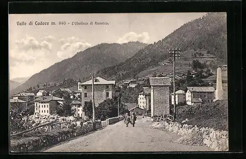 AK Valle di Cadore, L`Obelisco di Rusecco