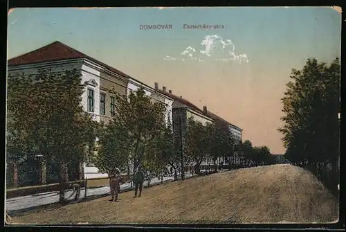 AK Dombovar, Eszterhazy-utca